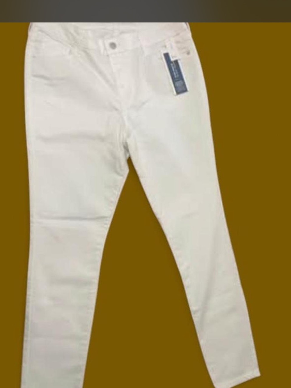 Old Navy White Women's regular Jeans - Clean Slim Fit